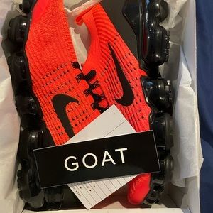 New Nike Air Vapormax Flyknit 3 size9 Flashcrimson